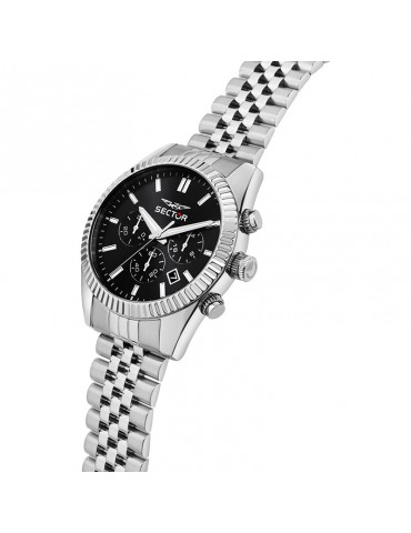 Orologio Sector - 240 - Cronografo - Silver - 41mm - Nero -R3273640001 2