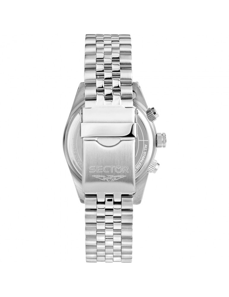 Orologio Sector da Uomo - 240 Cronografo Argento 41mm Nero - 0