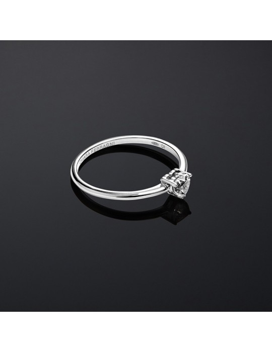 Chiara Ferragni Ring - Solitaire-Silver-Crystal-Heart-J19AXD11014