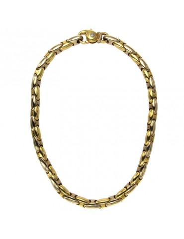 Collana Chimento - Bamboo - Oro Bianco - Oro Giallo 18 carati 45 cm - 1G00331ZB2450 2