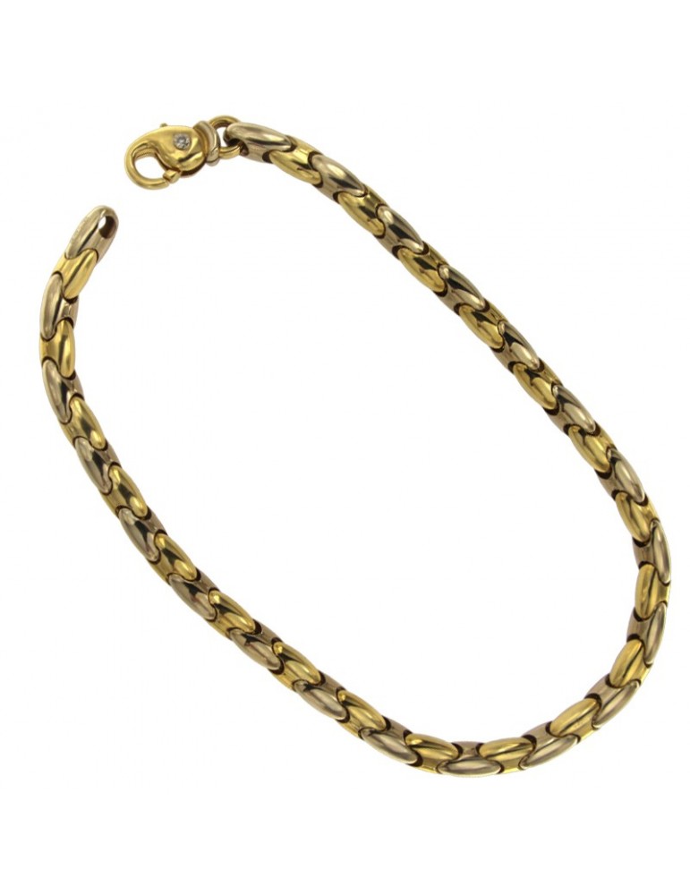 Collana Chimento - Bamboo - Oro Bianco - Oro Giallo 18 carati 45 cm - 1G00331ZB2450
