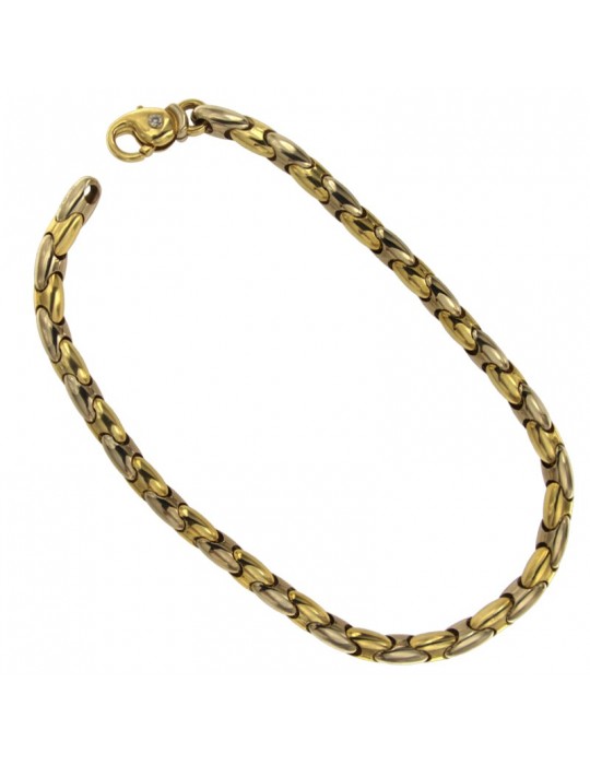 Collana Chimento - Bamboo - Oro Bianco - Oro Giallo 18 carati 45 cm - 1G00331ZB2450