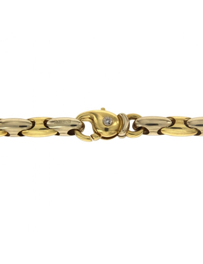 Collana Chimento - Bamboo - Oro Bianco - Oro Giallo 18 carati 45 cm - 1G00331ZB2450