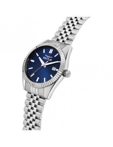 Sector Men's Watch - 240-Time and Date-Silver-41mm-Blue-R3253240013 2