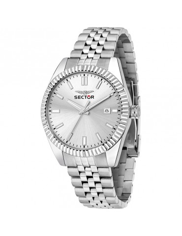 Sector Men's Watch - 240 - Silver - 41mm - White - R3253240014