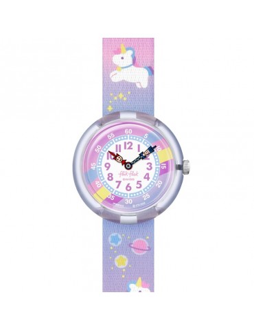 Orologio Flik Flak - Cuddly Unicorn - Rosa - 32mm - Unicorni - FBNP213