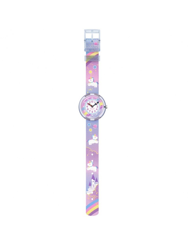 Orologio Flik Flak - Cuddly Unicorn - Rosa - 32mm - Unicorni - FBNP213