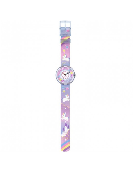 Orologio Flik Flak - Cuddly Unicorn - Rosa - 32mm - Unicorni - FBNP213