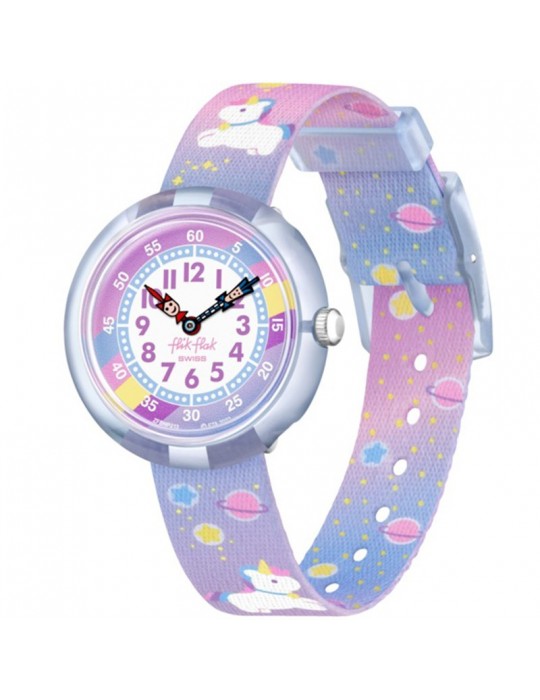 Orologio Flik Flak - Cuddly Unicorn - Rosa - 32mm - Unicorni - FBNP213