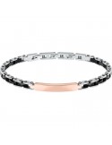 Sector Bracelet - Ceramic - 316L Steel - Pink Plate - SAFR36