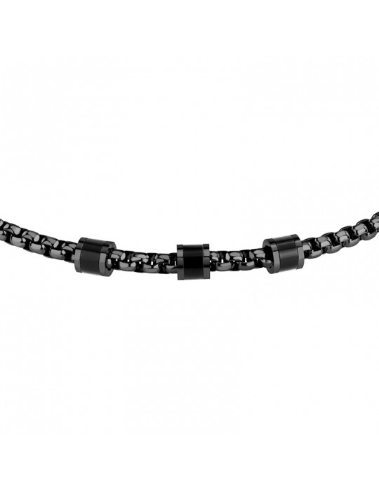 Sector Bracelet - Premium - 316L Steel - IP Metal Gun - SAVK08
