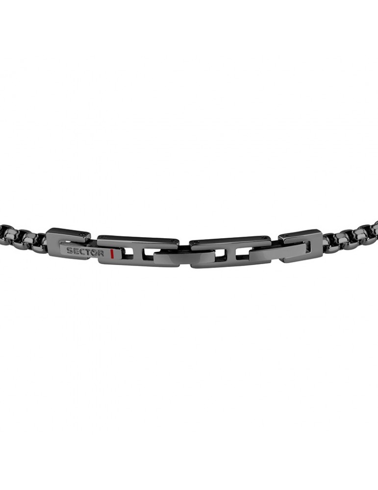 Sector Bracelet - Premium - 316L Steel - IP Metal Gun - SAVK08
