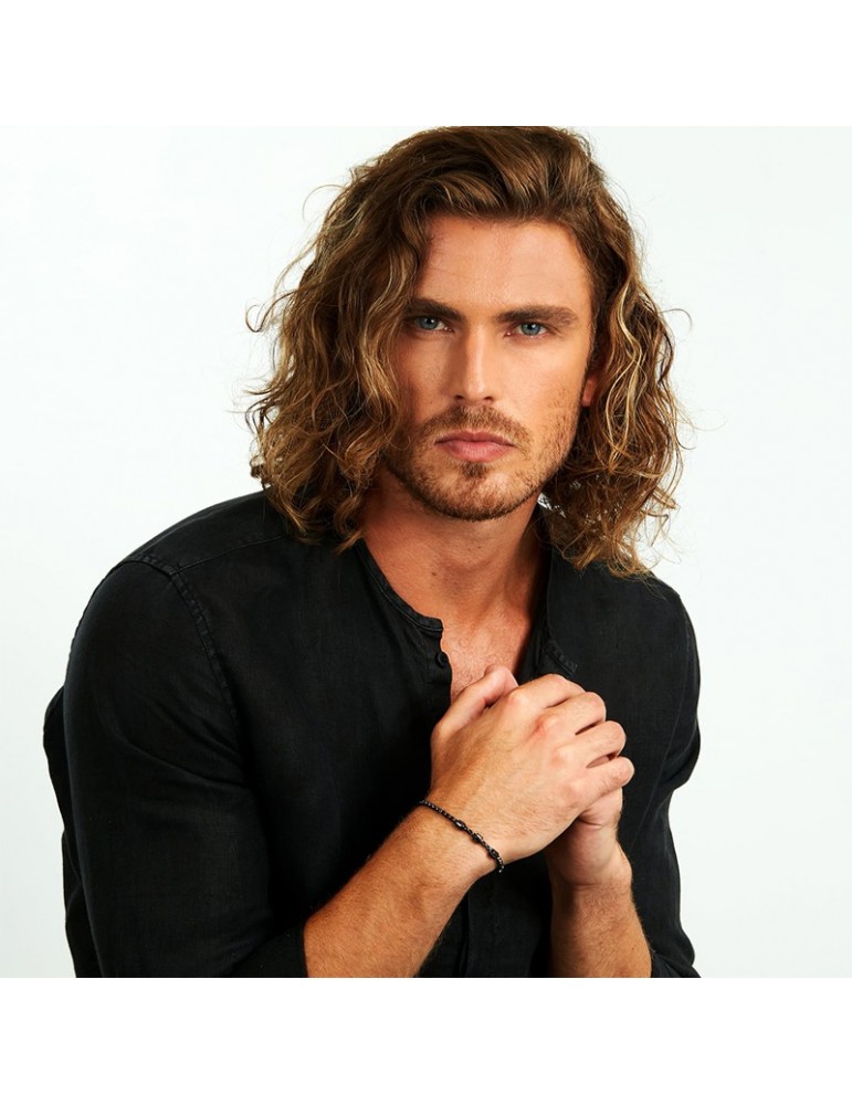 Sector Bracelet - Premium - 316L Steel - IP Metal Gun - SAVK08