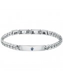 Bracciale Maserati - Jewels - Acciaio 316L -Tridente IP Blu-JM222AVD05