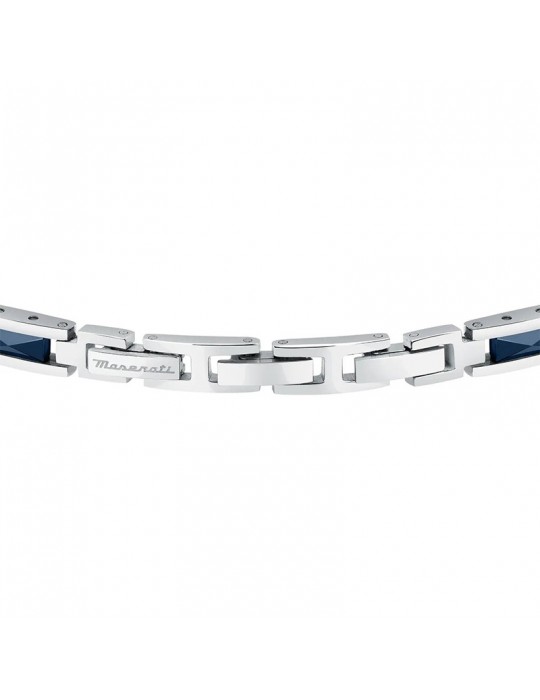 Bracciale Maserati - Ceramic-Acciaio-Ceramica Blu-Rose Gold-JM523ATZ33