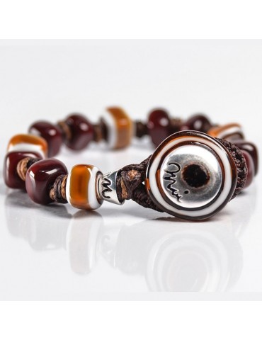 Bracciale Moi - Caramel - Vetro di Murano - Marroni -Caramello-CARAMEL
