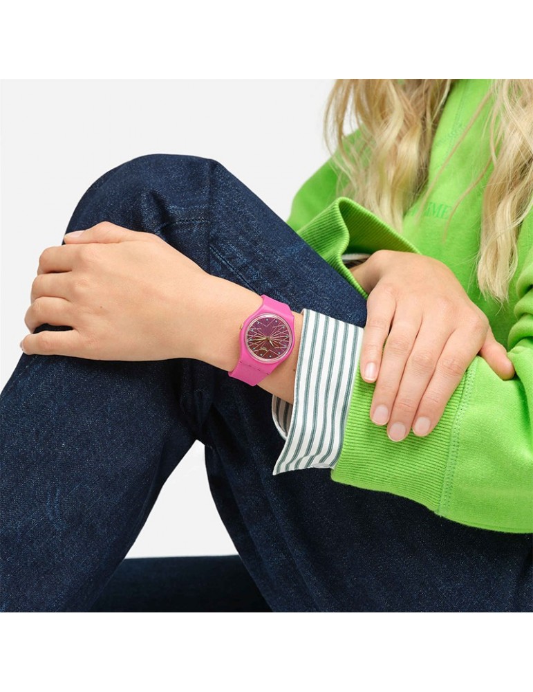 Orologio Swatch - Dreaming of Gemstones - Rosa - 34mm - SO28P110