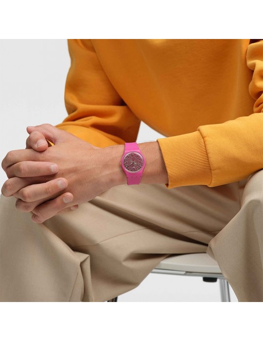 Swatch watch - Dreaming of Gemstones - Pink - 34mm - SO28P110