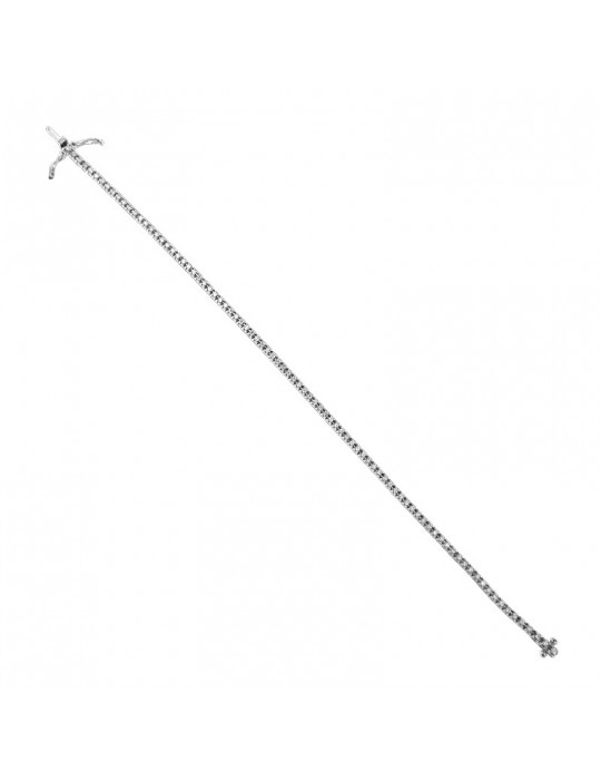 Davite&Delucchi Tennis Bracelet - in 18K White Gold with 0.80 ct White Diamonds - 0