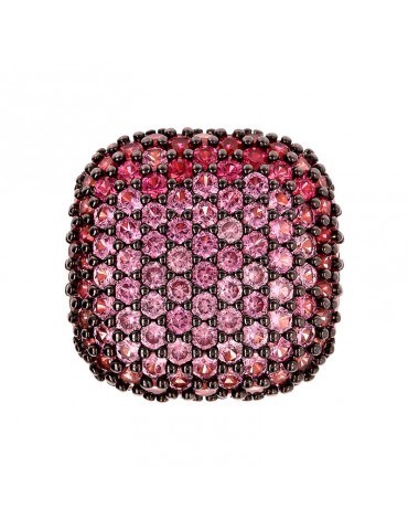 Bronzallure Ring - Chevalier - Square - Cubic Zirconia - WSBZ01126.ROSE 2