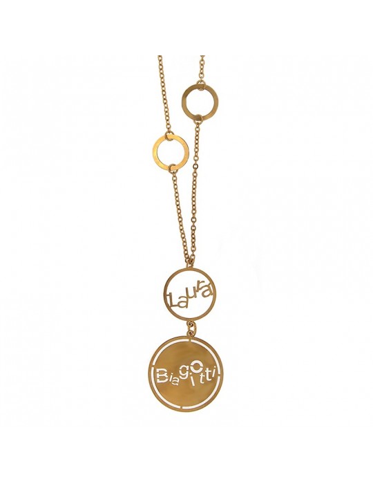 Collana Laura Biagiotti - Essence - Lunga - Doppio Ciondolo - LBJE03