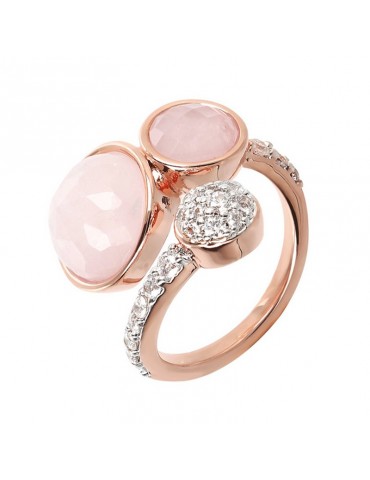 Ring Bronzallure-Altissima-Contrariè-Quartz-Cubic Zirconia-WSBZ02064.RQ