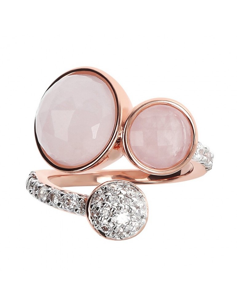 Ring Bronzallure-Altissima-Contrariè-Quartz-Cubic Zirconia-WSBZ02064.RQ