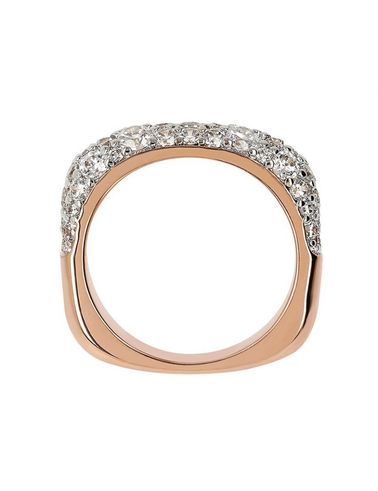 Bronzallure Ring - Altissima - Squared -Cubic Zirconia-WSBZ02104.W
