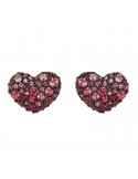 Orecchini Bronzallure-Altissima-Cuore-Cubic Zirconia Rosa-WSBZ01199.ROSE