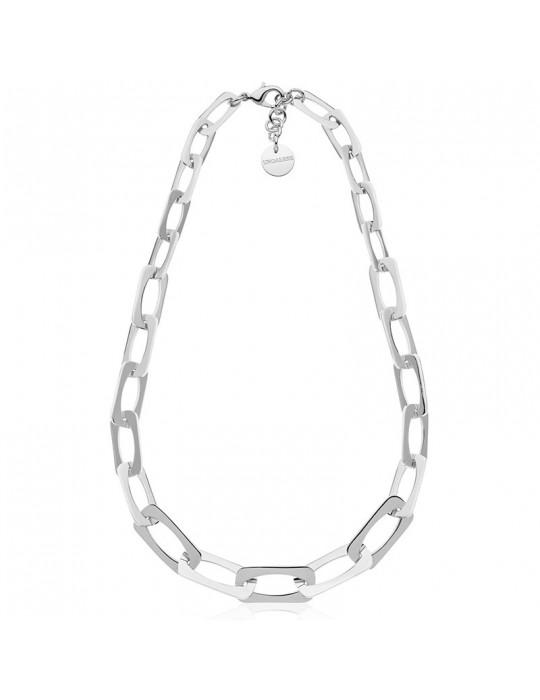Collana Unoaerre da Donna - Dinamica - Silver-Catena Piatta-16EXH0024B
