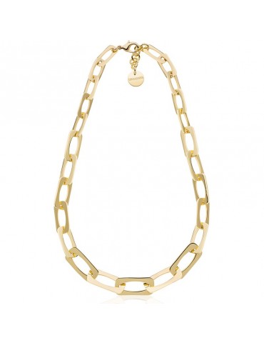 Collana Unoaerre da Donna - Dinamica - Gold - Catena Piatta-16EXH0024G