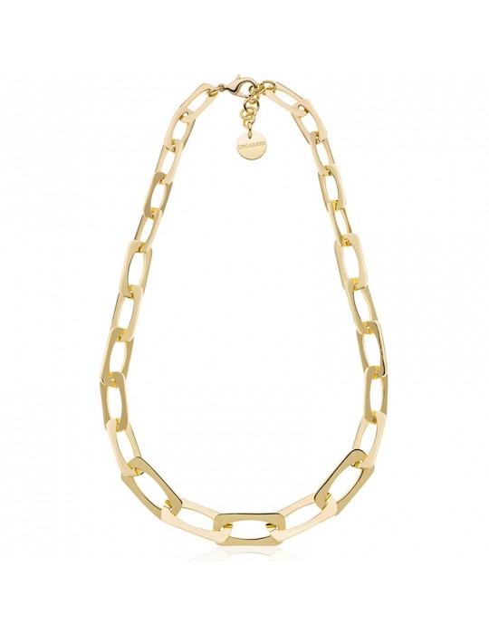 Collana Unoaerre da Donna - Dinamica - Gold - Catena Piatta-16EXH0024G