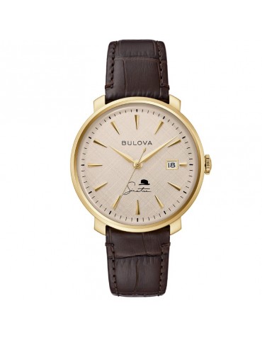 Bulova Men's Watch - Frank Sinatra Special Edition Automatic 40mm Champagne Gold - 0