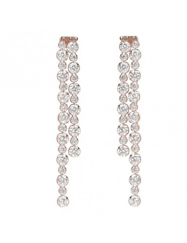 Bronzallure Earrings - Altissima - Pendants - Cubic Zirconia - WSBZ01589.W 2