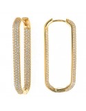 Orecchini Salvatore Plata -Astral-Cerchio-Gold-Cubic Zirconia-136A0643