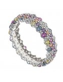 Anello Salvatore Plata-Balanced-Cubic Zirconia Multicolore-136S0369/14