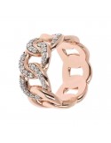 Bronzallure ring - Altissima - Grumetta - Cubic Zirconia-WSBZ02048.W