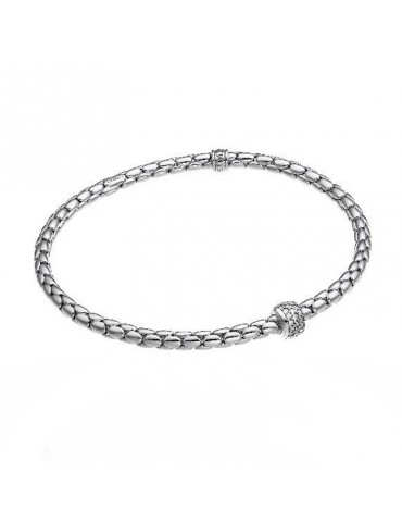 Bracciale Chimento - Stretch Spring - Oro - Diamanti 0,23 ct - 18 cm - 1B00915BB5180