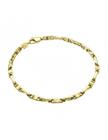 Chimento Bracelet - Tradition Gold 18k Yellow Gold Accents - 19cm - 0
