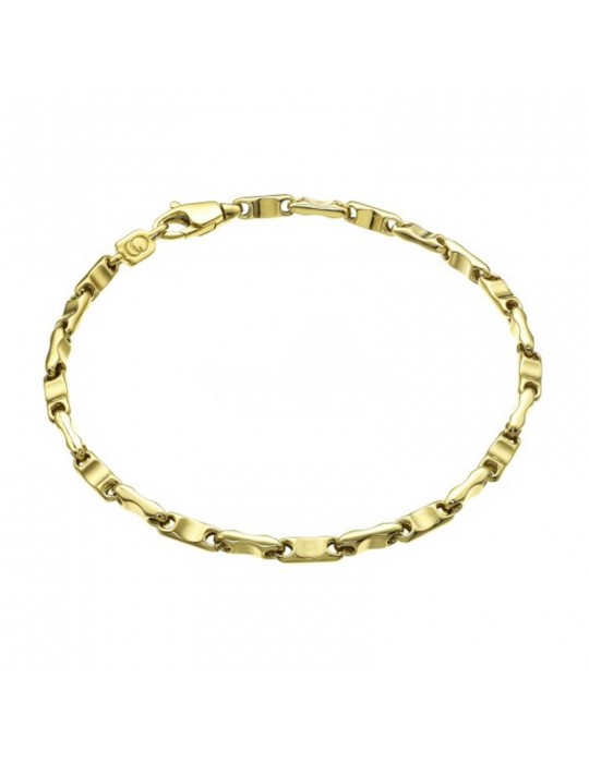Chimento Bracelet - Tradition Gold 18k Yellow Gold Accents - 19cm - 0