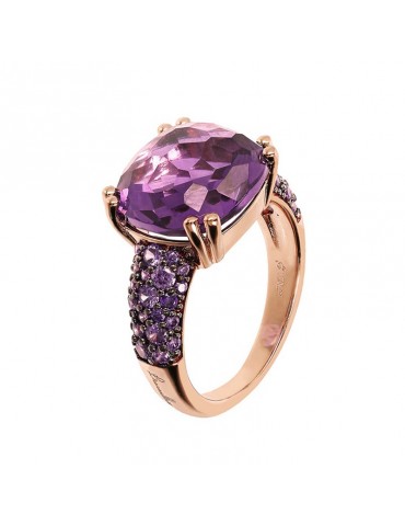 Bronzallure Ring - Preziosa - Prisma Gem - Purple - WSBZ02179.AM