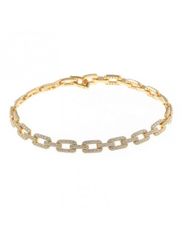 Bracciale Salvatore Plata - Astral - Dorato - Cubic Zirconia -136P0224