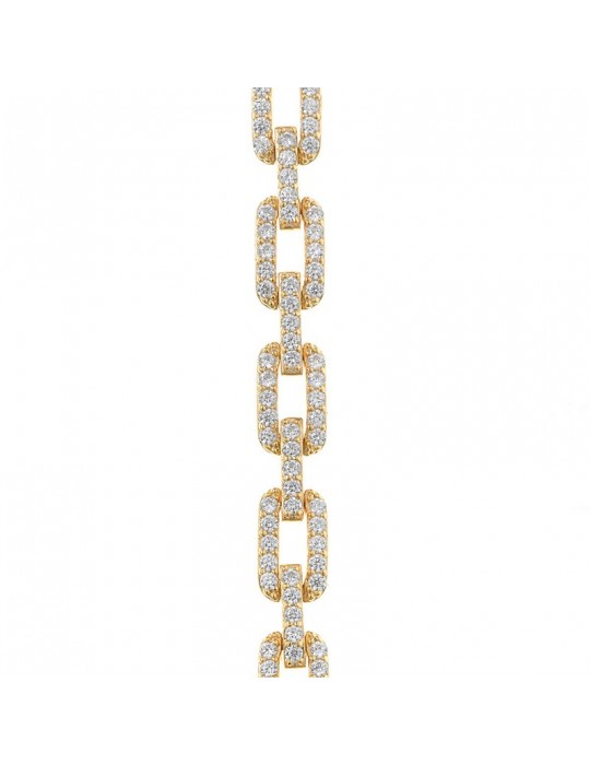 Salvatore Plata Bracelet - Astral - Golden - Cubic Zirconia -136P0224