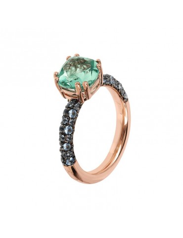 Anello Bronzallure - Preziosa - Prisma Gem Verde - WSBZ02181.GREEN