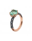 Bronzallure Ring - Preziosa - Prisma Gem Verde - WSBZ02181.GREEN