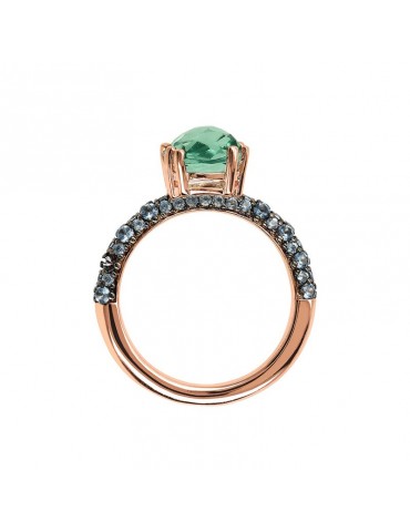 Anello Bronzallure - Preziosa - Prisma Gem Verde - WSBZ02181.GREEN 2