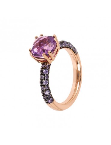 Anello Bronzallure - Preziosa - Prisma Gem - Viola - WSBZ02181.AM