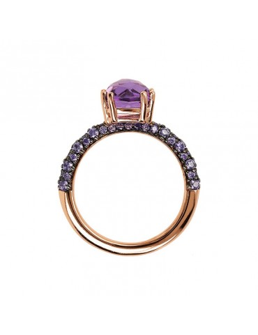 Bronzallure Ring - Preziosa - Prisma Gem - Purple - WSBZ02181.AM 2