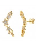 Salvatore Plata earrings-Astral-Climber-Stars-Cubic Zirconia-195A0144