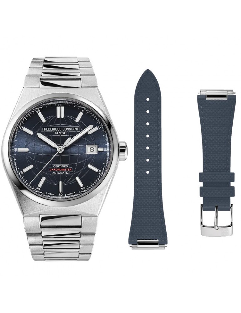 Frederique Constant Watch - Highlife Automatic 39mm Blue - COSC certified - 0